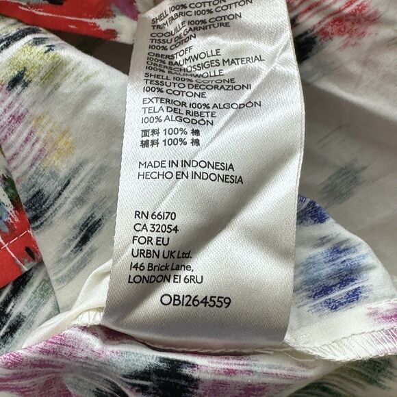 Anthropologie Maeve Rachel Floral Puff Sleeve Button Down  PL - Picture 5 of 9